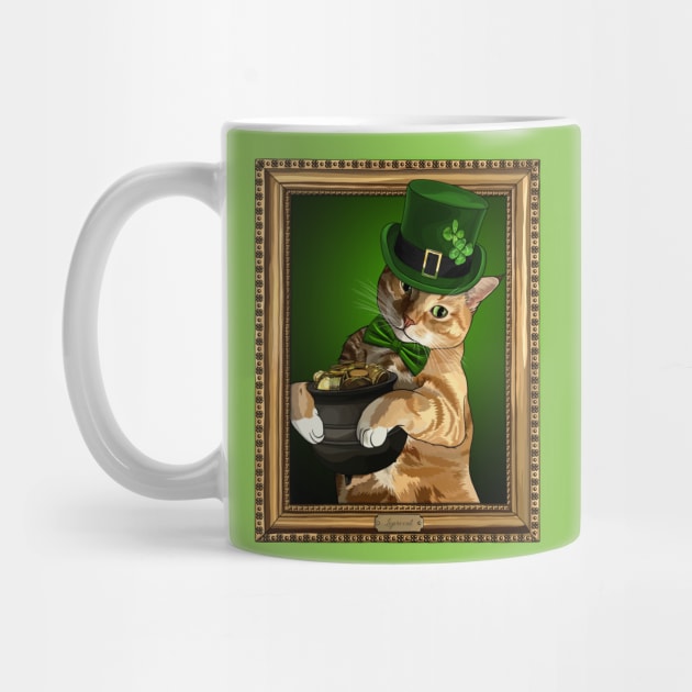 Saint Patricks Day Leprecat with Pot of Gold by CarleahUnique